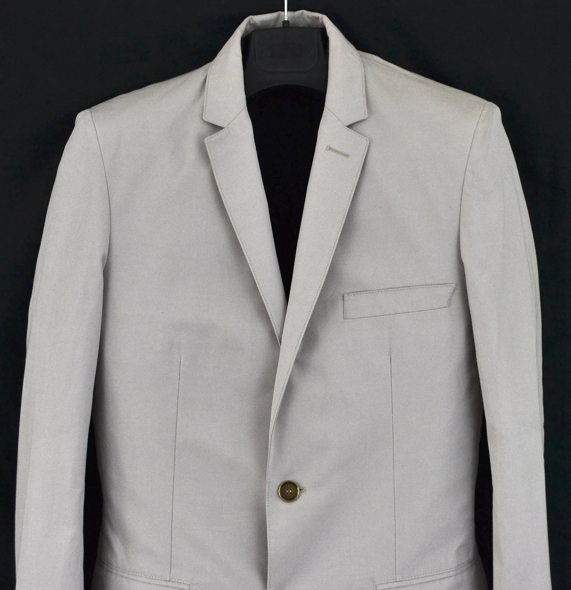 2009 Compact Gabardine Long Blazer Jacket