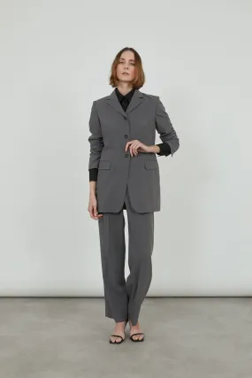 Adriana blazer | Grey - Wool blend