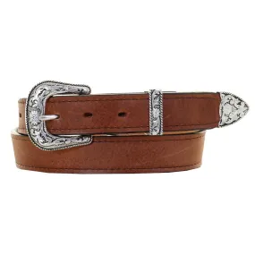 B1107 - Brandy Pull-Up Leather Belt