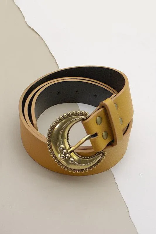 Classic Celestial Buckle Belt