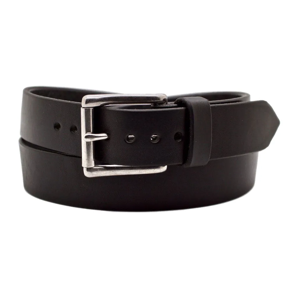 CLASSIC NARROW 1.25 BLACK Leather Belt