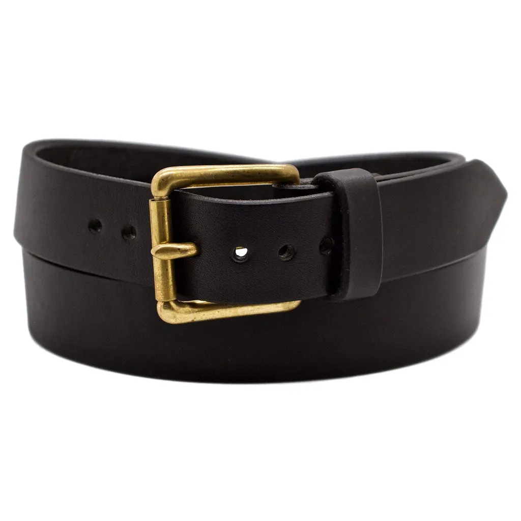 CLASSIC NARROW 1.25 BLACK Leather Belt