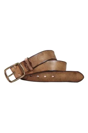 Classic Solid Cowskin Belt