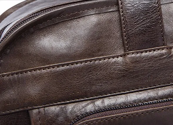 Comfortable Genuine Leather Men's Bag