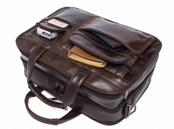 Comfortable Genuine Leather Men's Bag