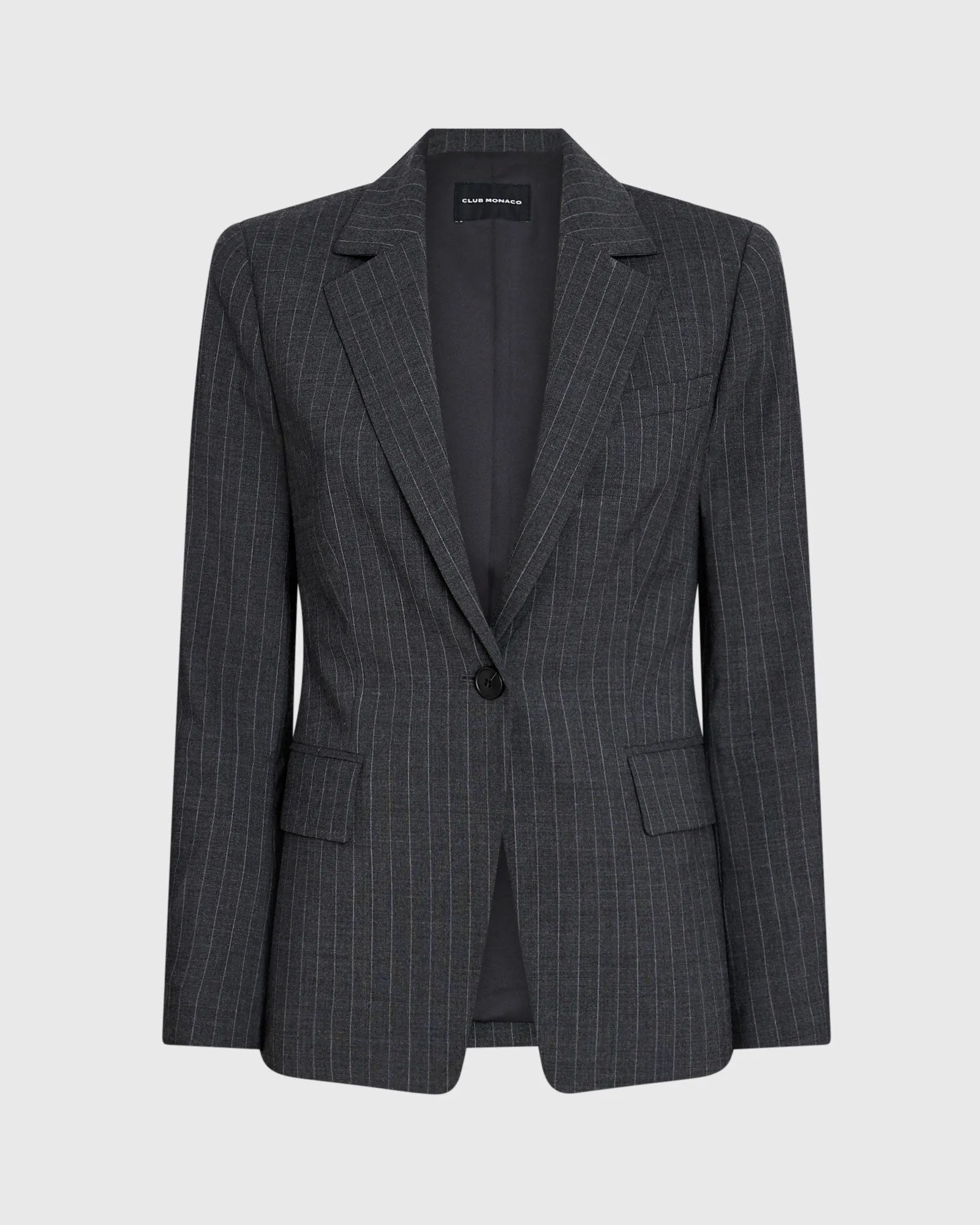 Cutaway Borrem Pinstripe Blazer