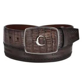 Dark Brown Caiman Belt Style No.: CV397FC