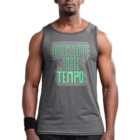 Dictate the Tempo Printed Tank Tops