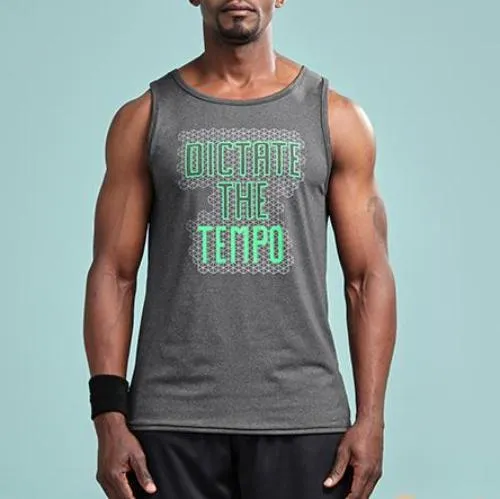 Dictate the Tempo Printed Tank Tops