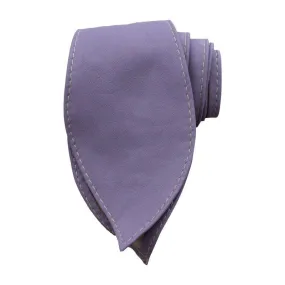 Dragstar Original Leather Tie Belt - Lavender