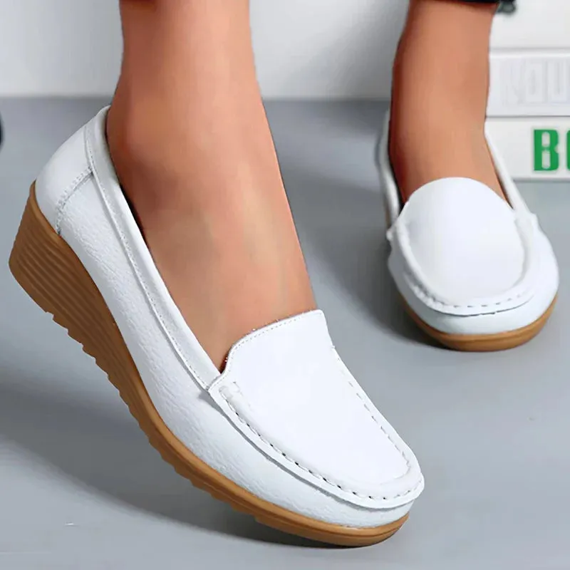 Elegant Casual Flat Loafers for Women