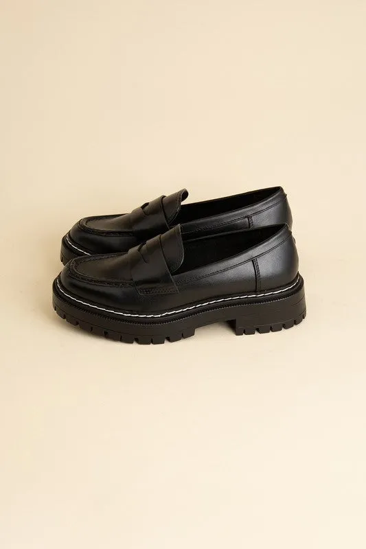 Forever Graceful Eureka Loafers - Black or Bone