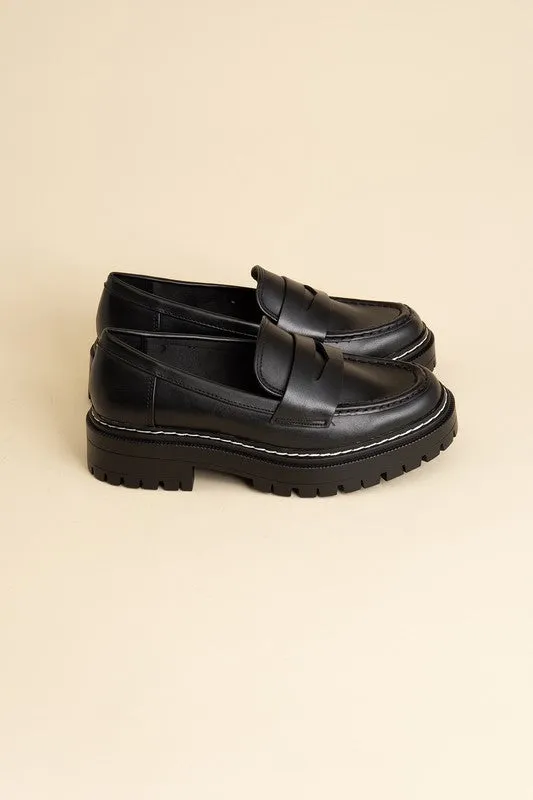 Forever Graceful Eureka Loafers - Black or Bone