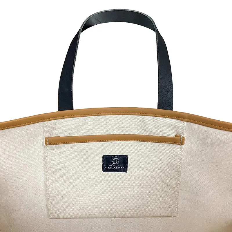 Game Day Canvas Tote