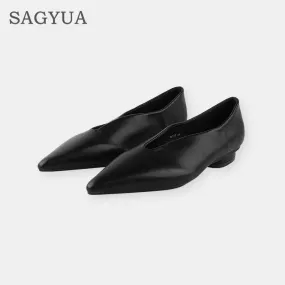 Halloween Joskaa Trend Women Shoes Flats Sandals 2024 Summer New Pointed Toe Retro Oxford Shoes Mules Casual Ladies Shoes Walking Mujer Zapatos