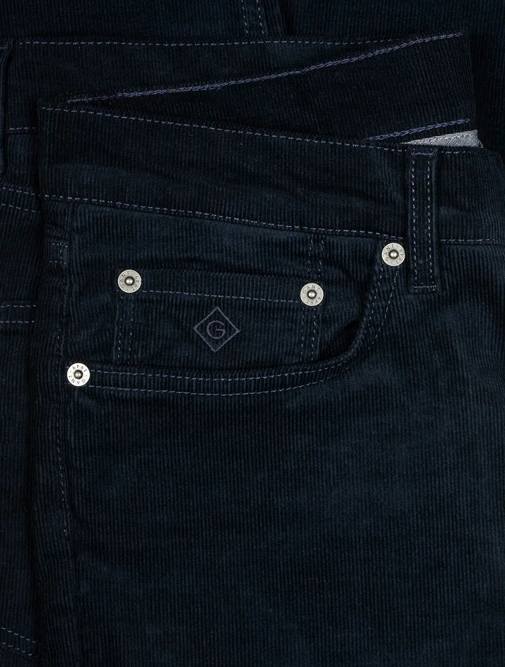 Hayes Slim Fit Corduroy Jeans Marine