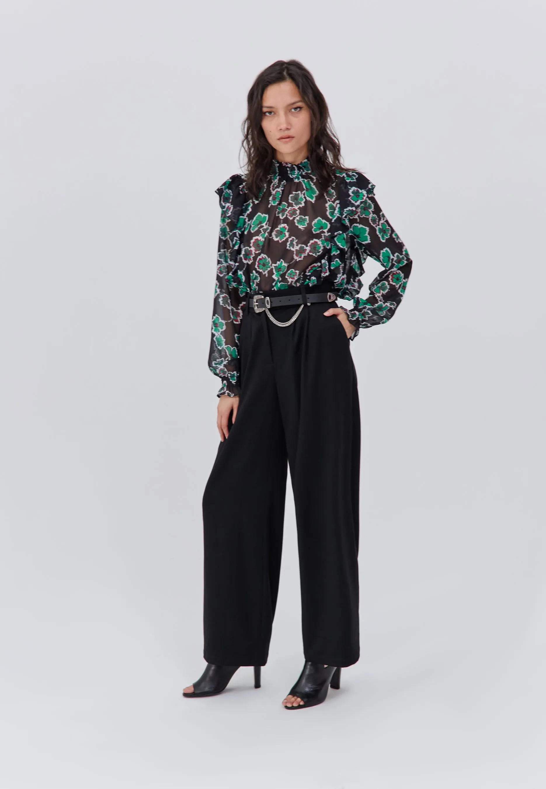 High Waist Trousers