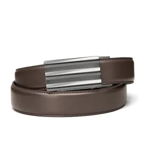 INVOKE SLIM BUCKLE  | SLIM FULL GRAIN LEATHER BELT