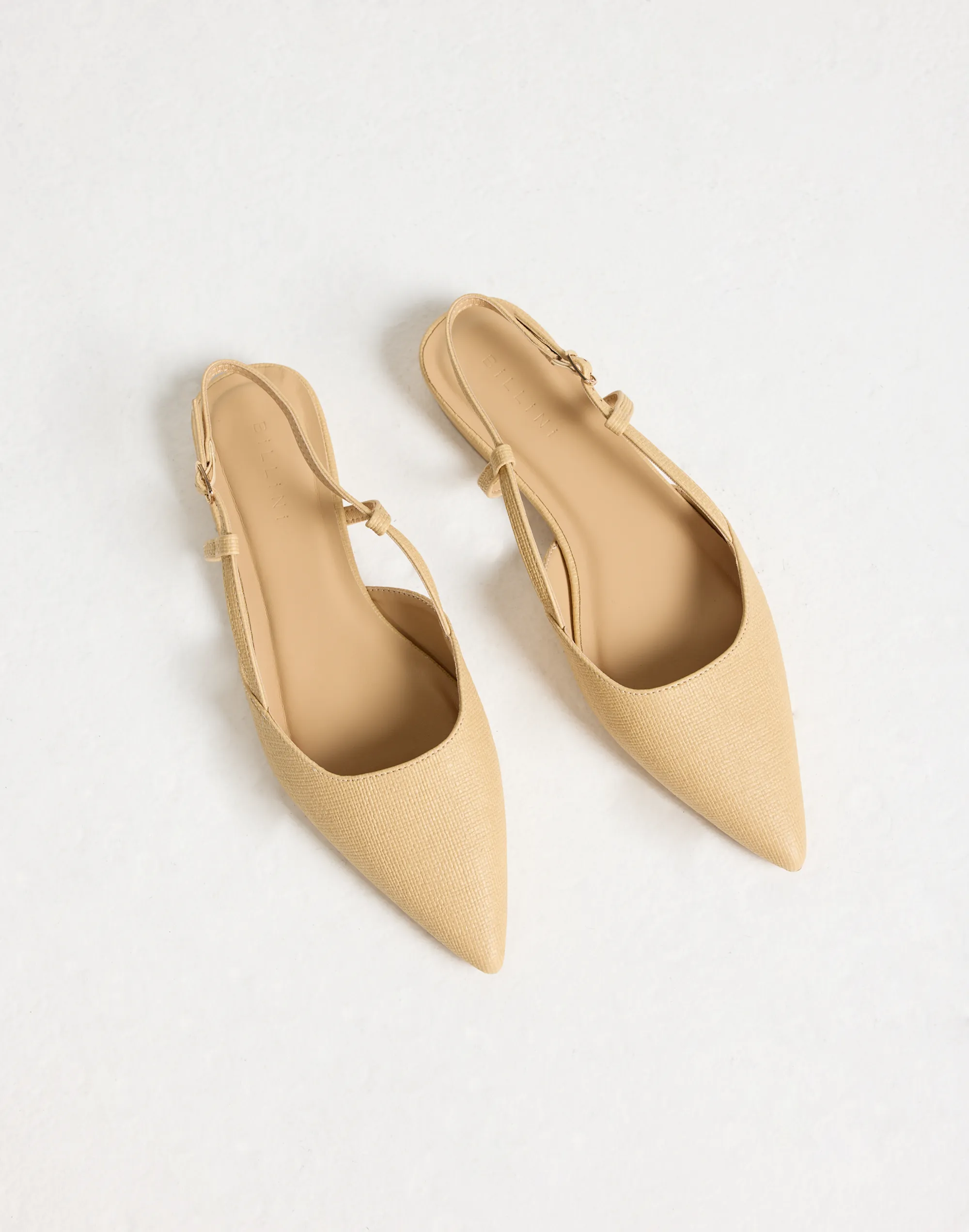 Iver Flats (Camel Raffia) - By Billini