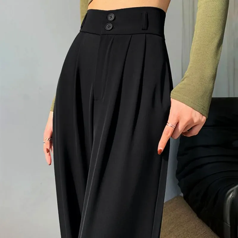 Ivyshape | Casual Pleated Trousers for Women