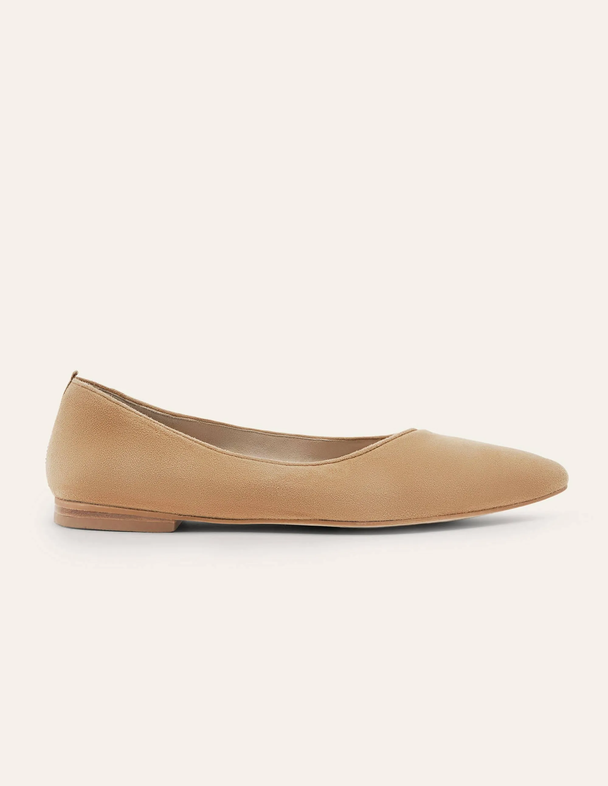 Julia Pointed Flats-Camel