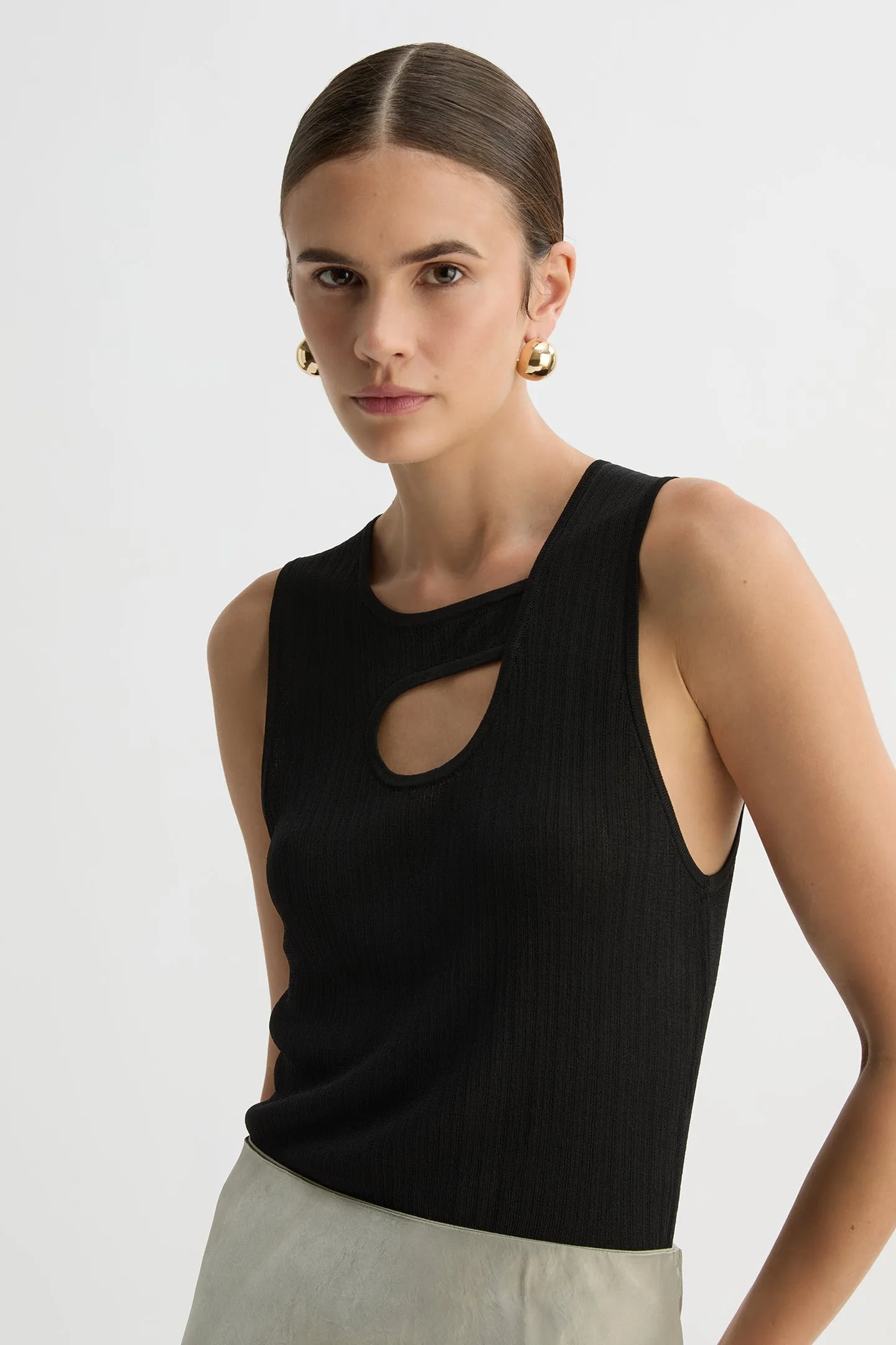 KATERINA RIB KNIT TANK