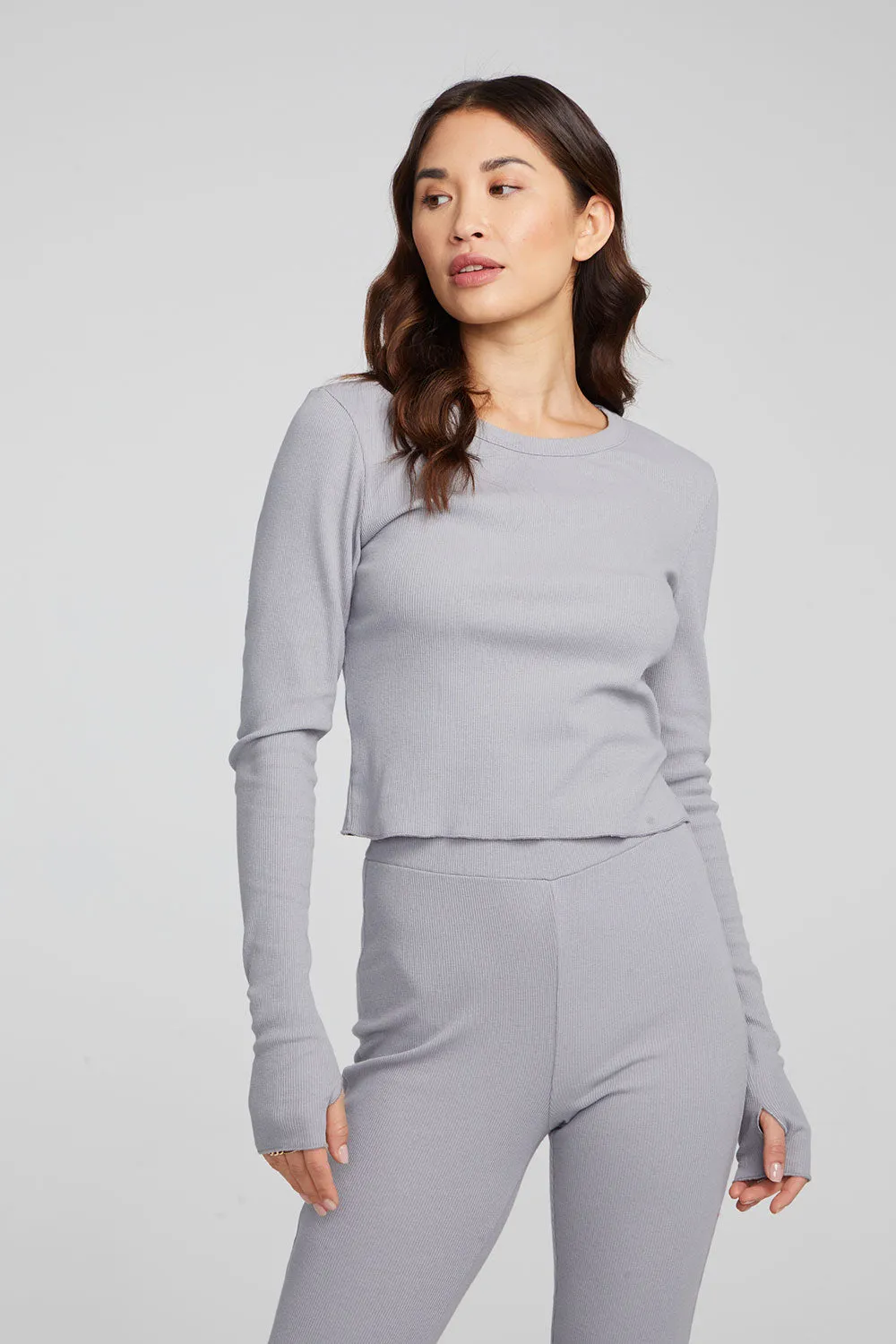 Moonlight Silver Grey Long Sleeve