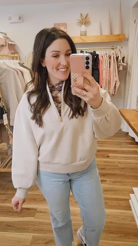 Neutral Scuba Sweatshirt