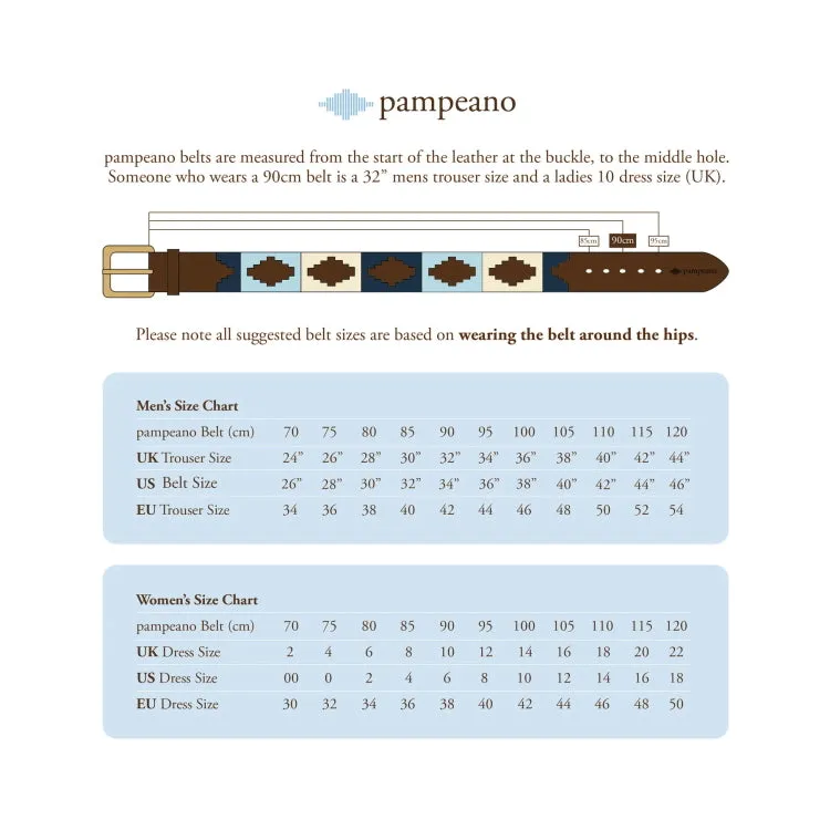 Pampeano Classic Leather Dulce Belt