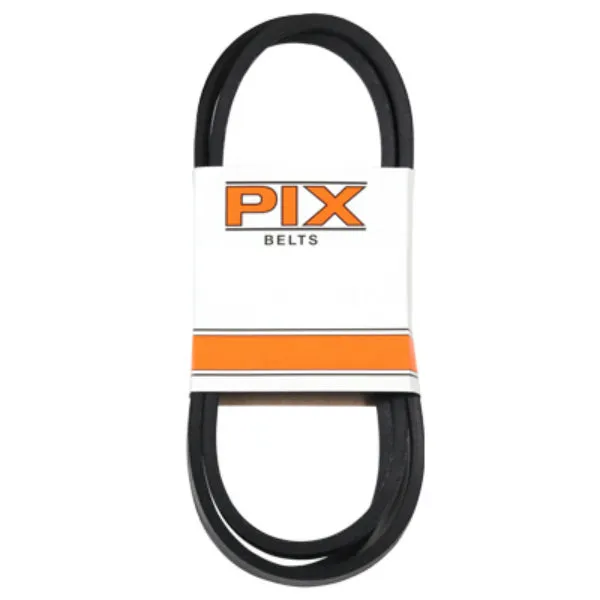 PIX North America A78/4L800 Industrial A-Section Rubber V-Belt, Black, 1/2"x80"