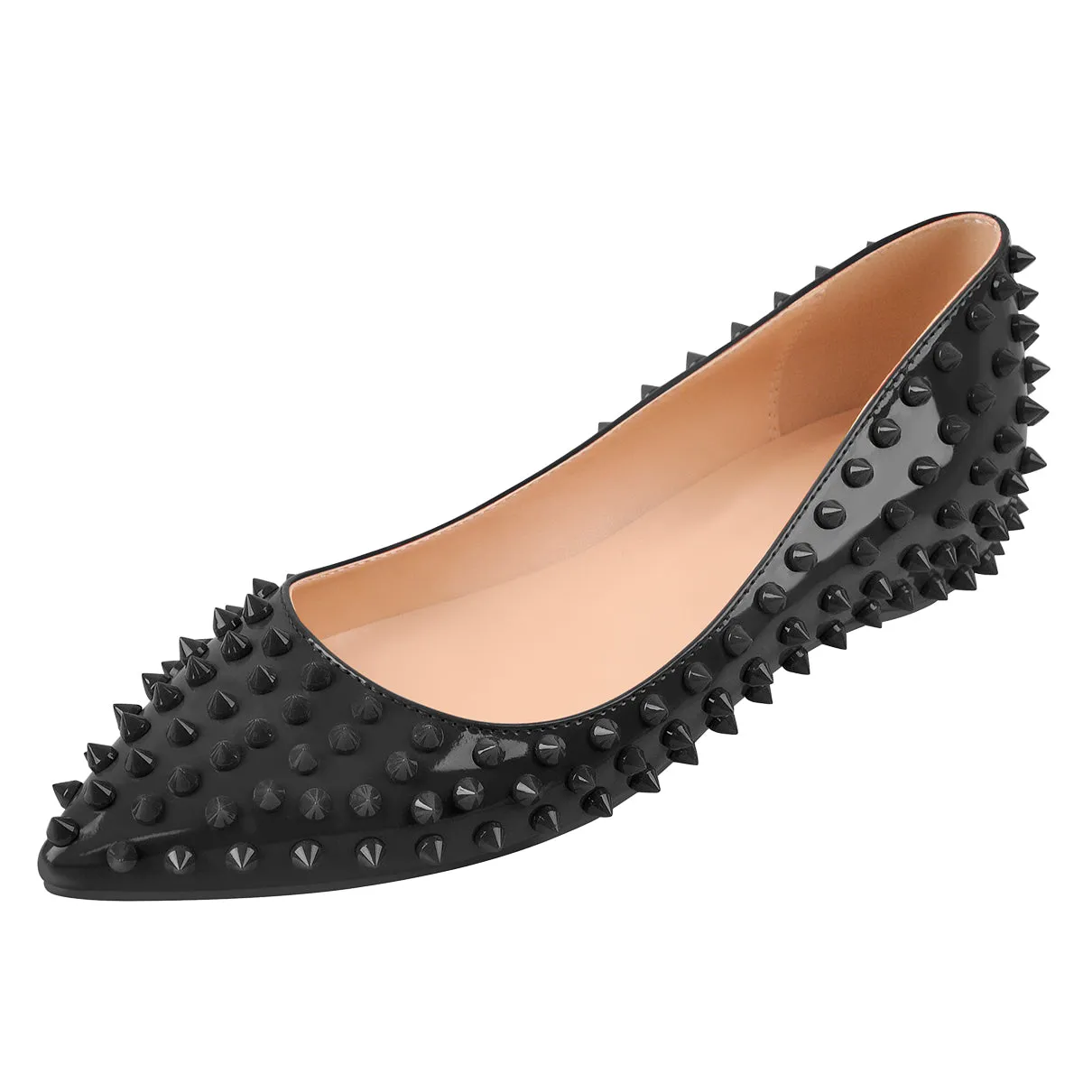 Pointed Toe Rivets Flats