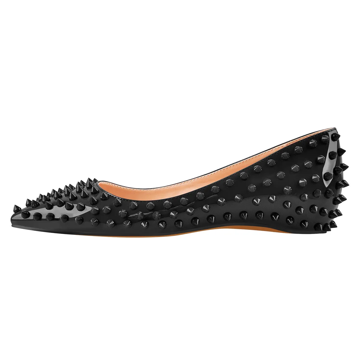 Pointed Toe Rivets Flats