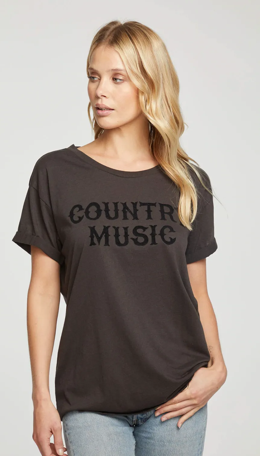 Recycled Vintage Jersey Country Music Tee