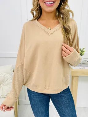 REG/CURVY Neutral Comforts Pullover