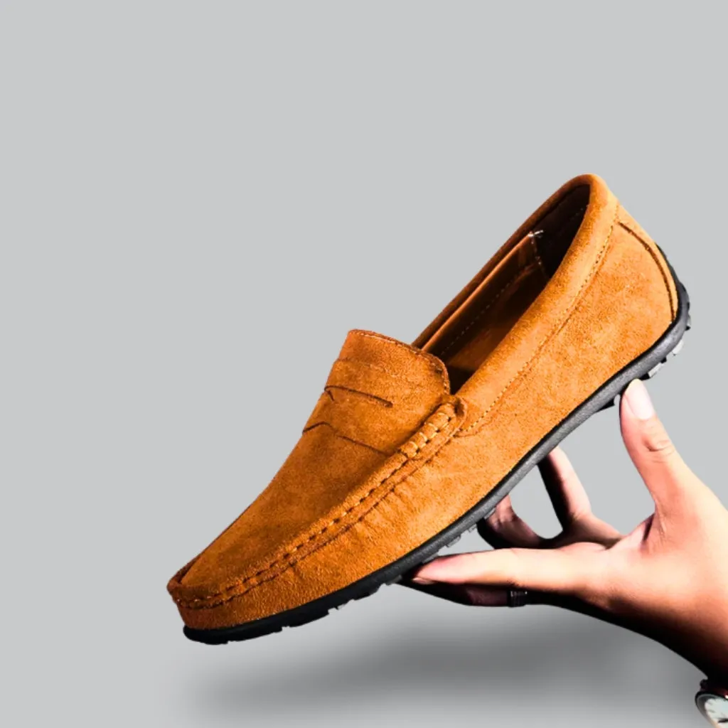 Stylish Men's Slip-On Shoes with Minimalist Design