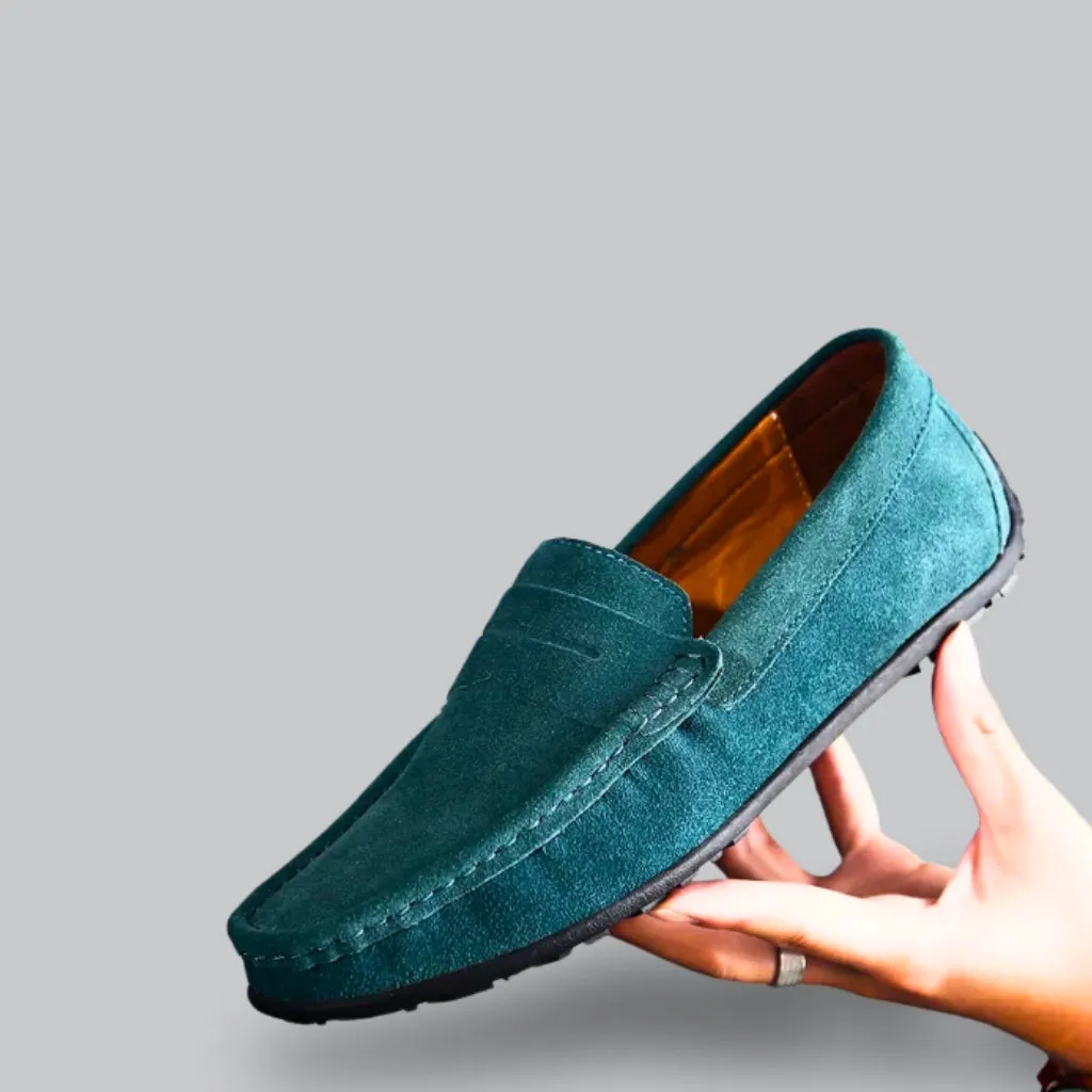 Stylish Men's Slip-On Shoes with Minimalist Design