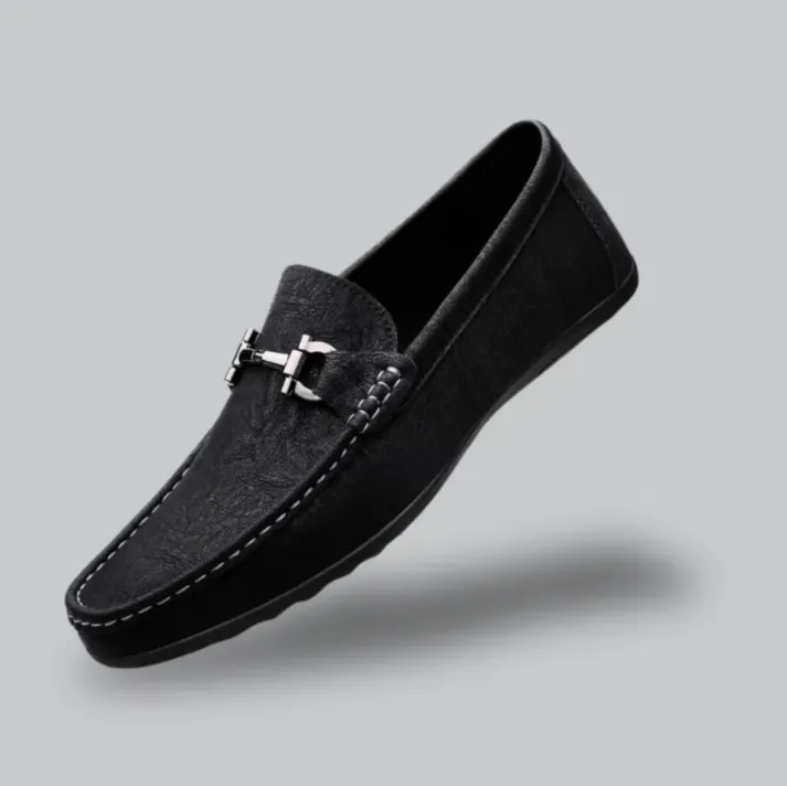 Stylish Men's Slip-On Shoes with Premium Leather Finish