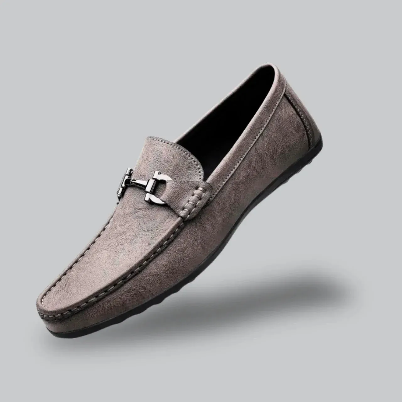 Stylish Men's Slip-On Shoes with Premium Leather Finish