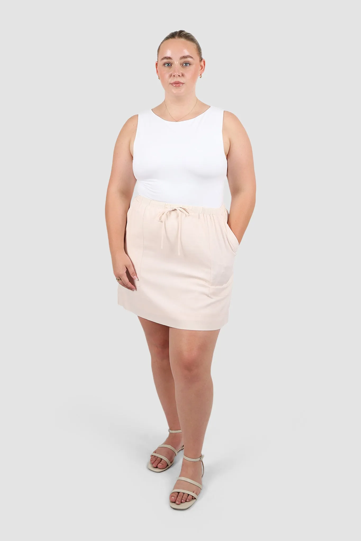 TORIA SKIRT NEUTRAL