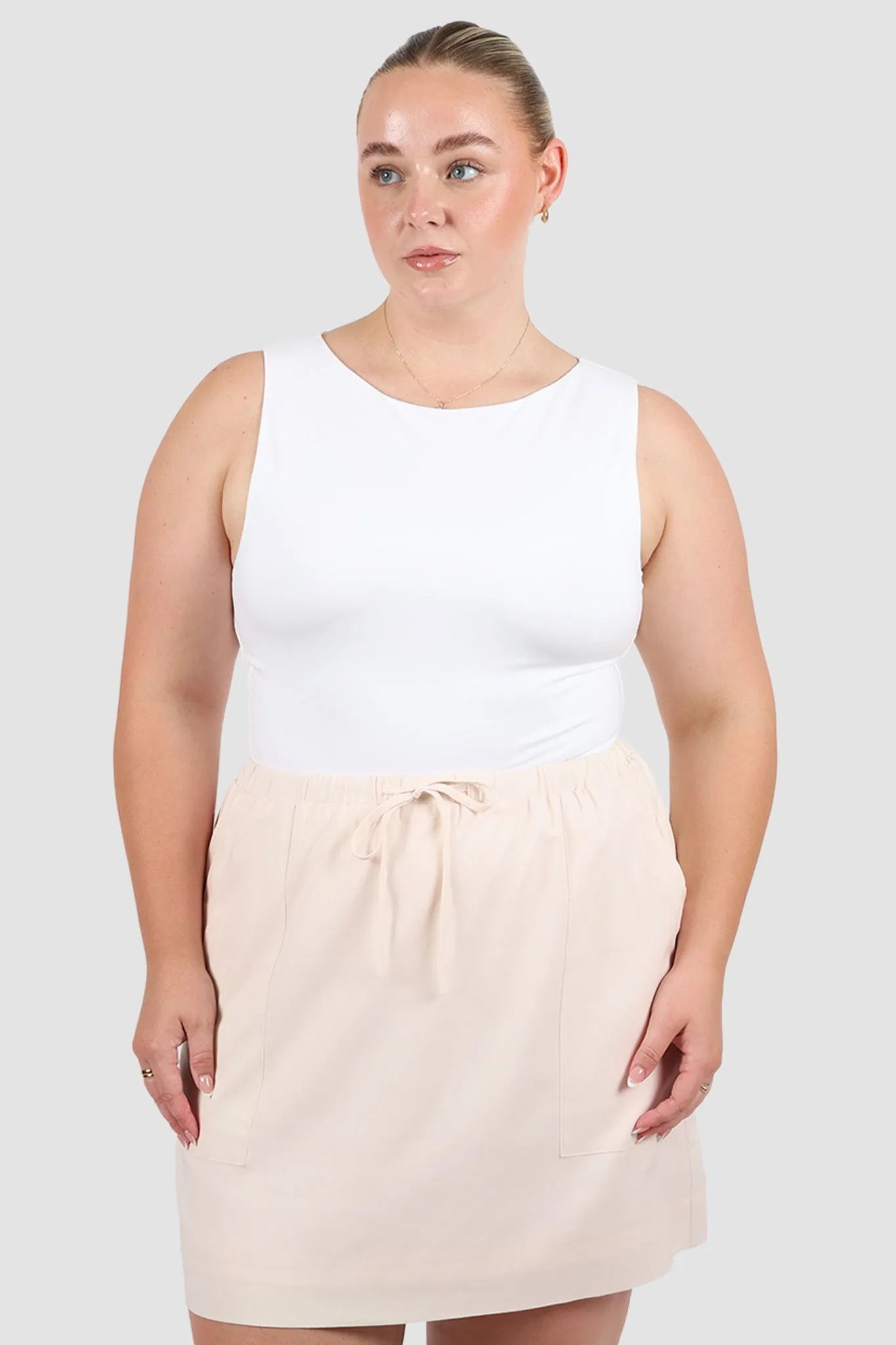 TORIA SKIRT NEUTRAL