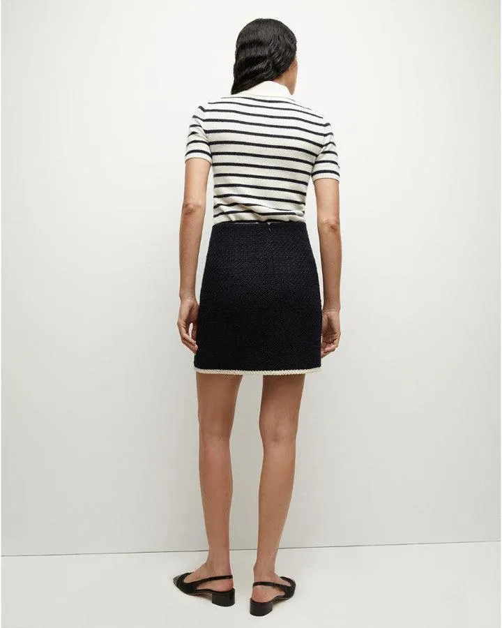 Veronica Beard Roman Tweed Short Skirt