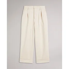 Women Wmt-Steviey-Wide Leg Trouser - Lt-Nude